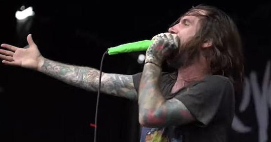 every time i die keith buckley warped tour