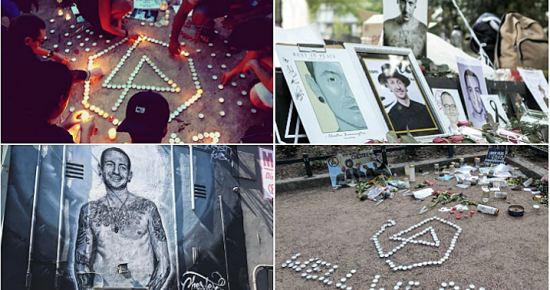 Chester_Bennington_memorials_collage