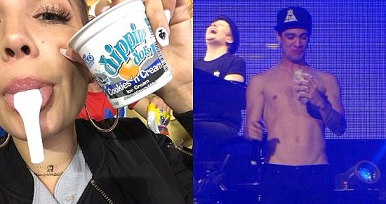 Find out what musicians such as Brendon Urie, Halsey and more like to eat.