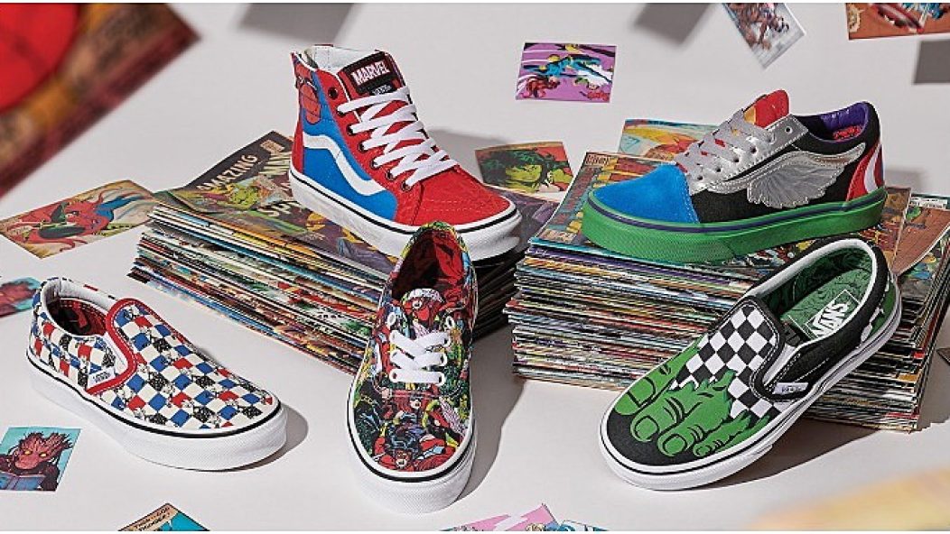 vans and marvel shoe collab