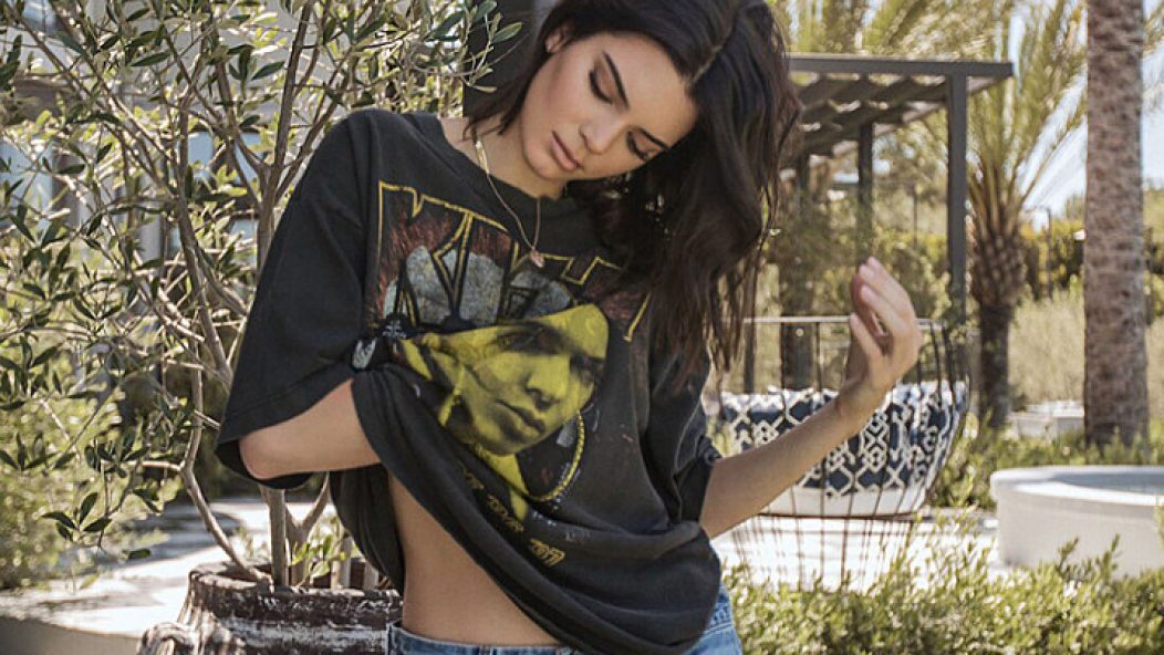 kendall_kylie_vintage_band_shirts