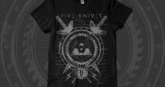 FiveKnives-AyseDesignz-shirt
