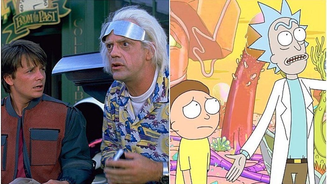 bttf and rick and morty