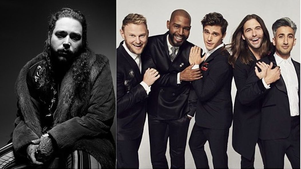 Post Malone and 'Queer Eye' cast
