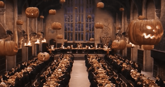 hogwarts harry potter halloween