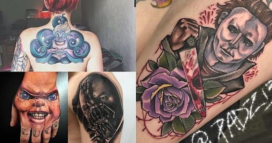 20 tattoos of our favorite villains that you need to see