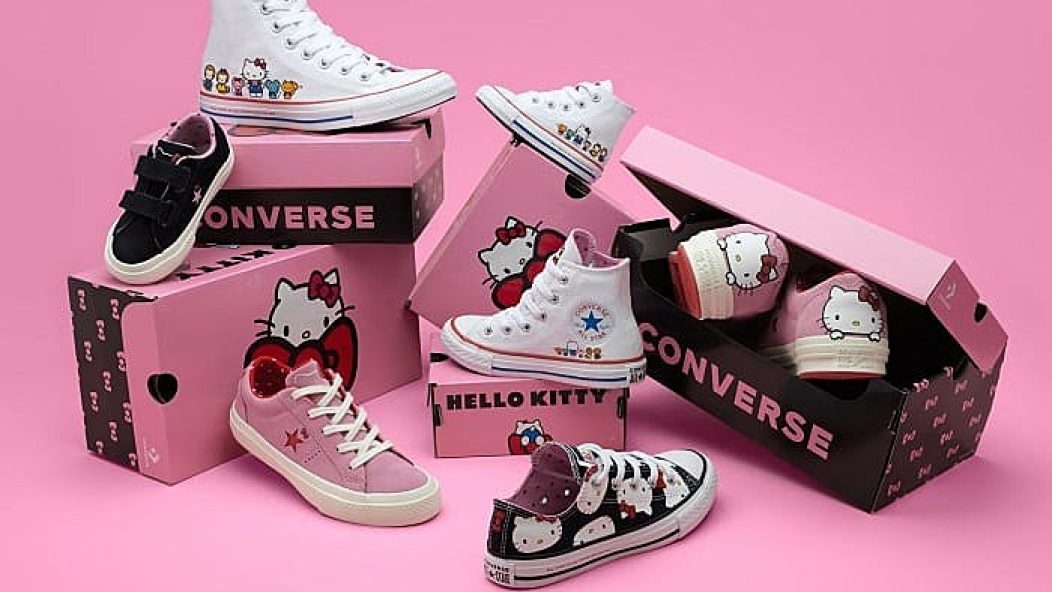 There's Kitty x Converse collection, and we're for it