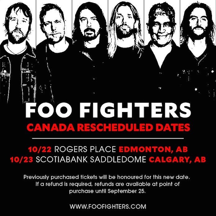 Foo Fighters in Canada