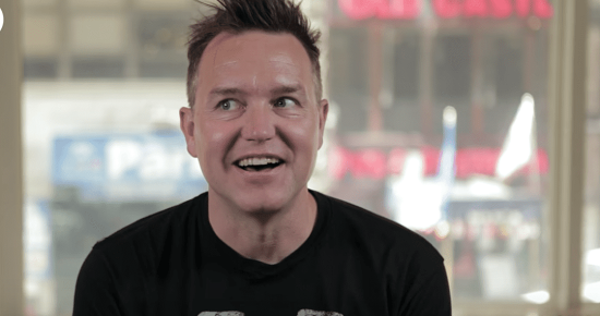 Mark Hoppus caught something extra special this weekend