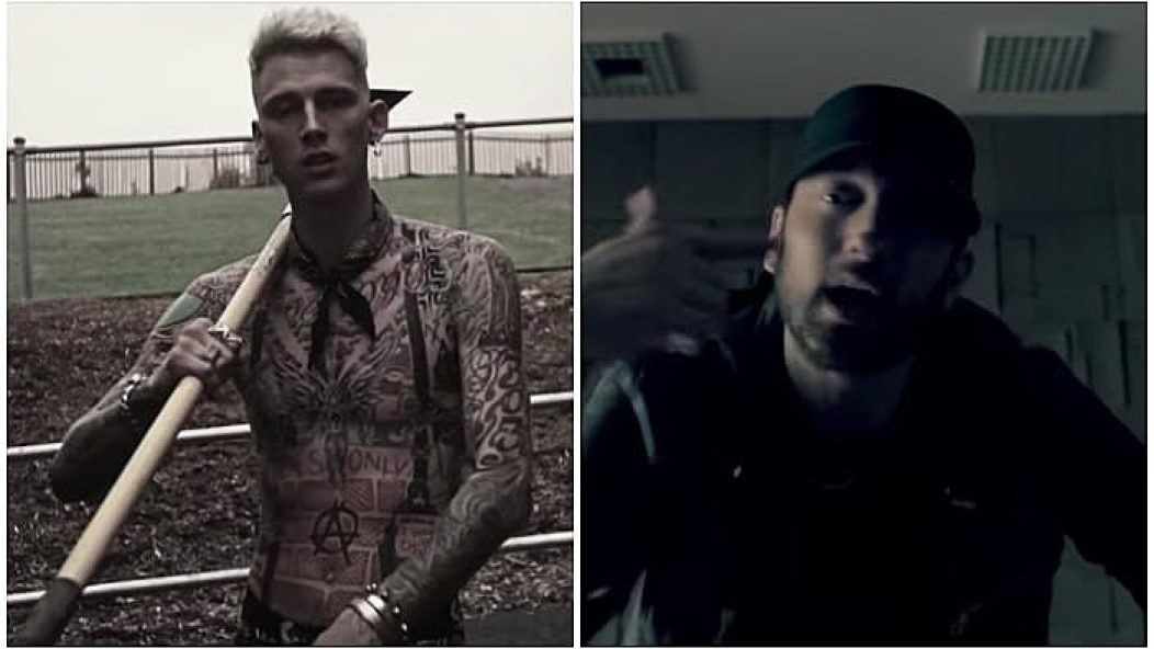 Machine Gun Kelly Eminem killshot rap devil