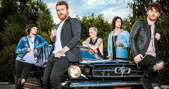Asking Alexandria, like a house on fire tour, falling in reverse