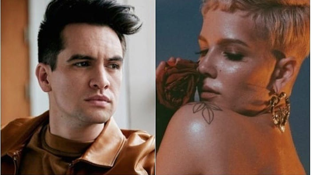 Panic! At The Disco's Brendon Urie and Halsey