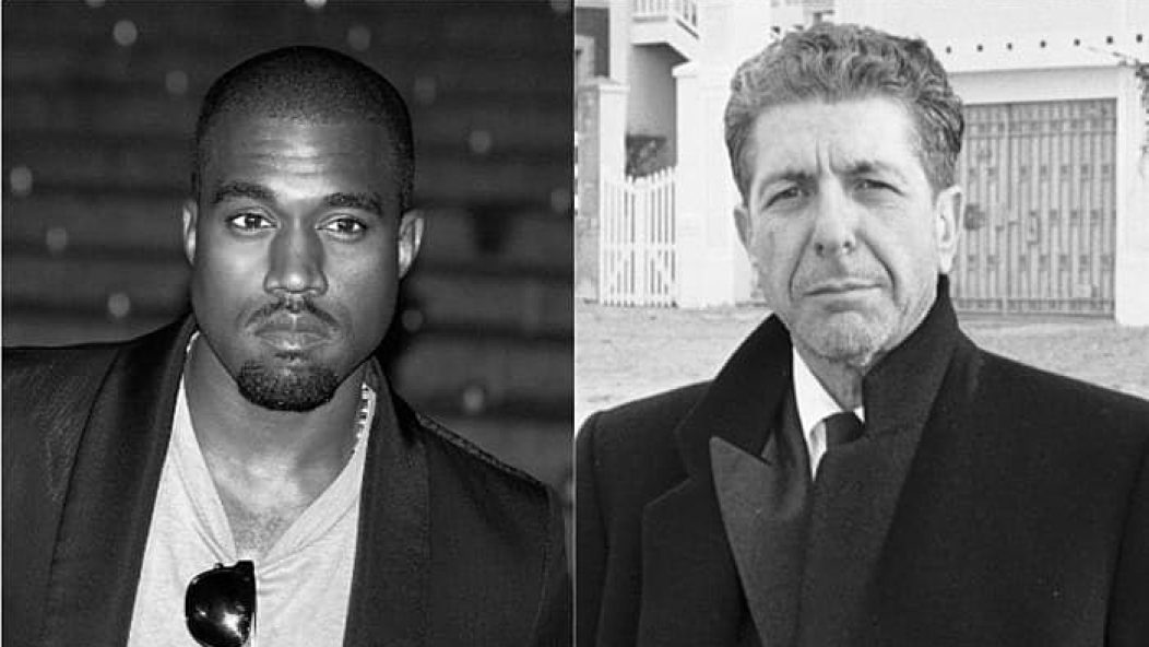 Kanye West and Leonard Cohen