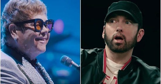 Elton John accepts Eminem’s apology for using homophobic slur