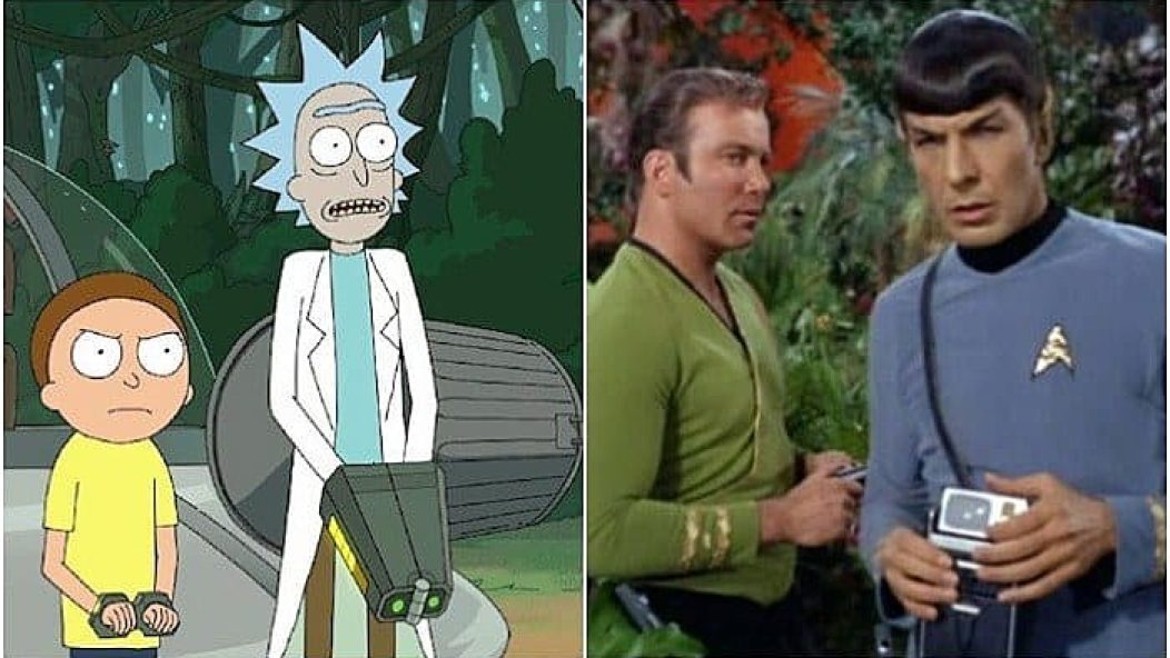 Star Trek, Rick And Morty