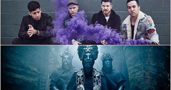 Fall Out Boy's Andy Hurley jams with Behemoth