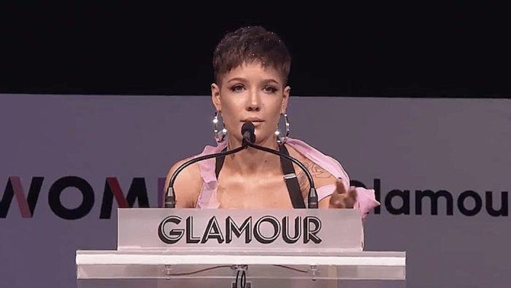 halsey glamour speech inconvenient woman