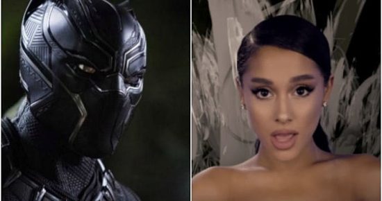 Black Panther and Ariana Grande