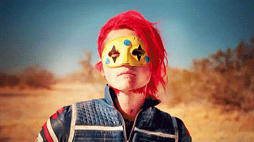 Gerard Way red hair