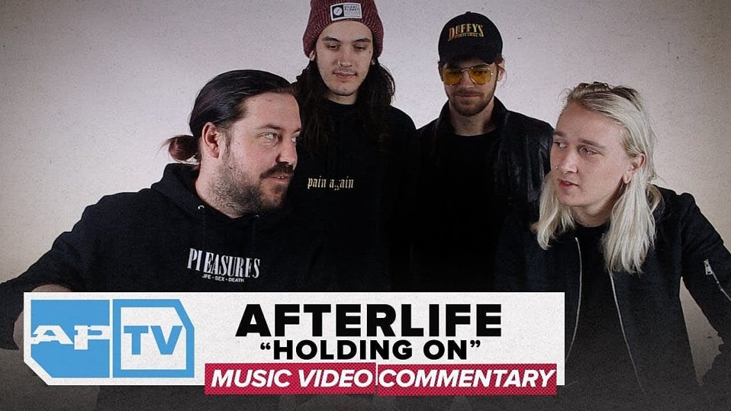 afterlife holding on music video commentary