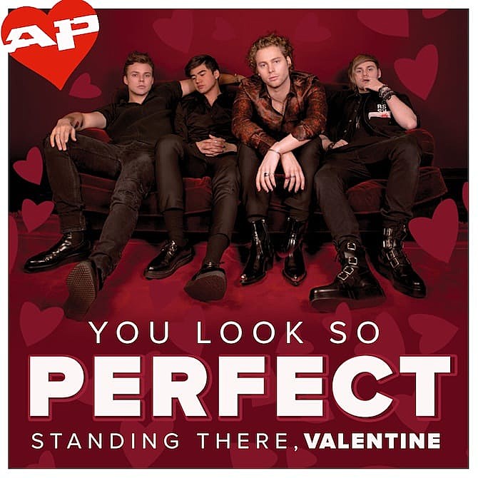 5 Seconds Of Summer AP VALENTINES DAY