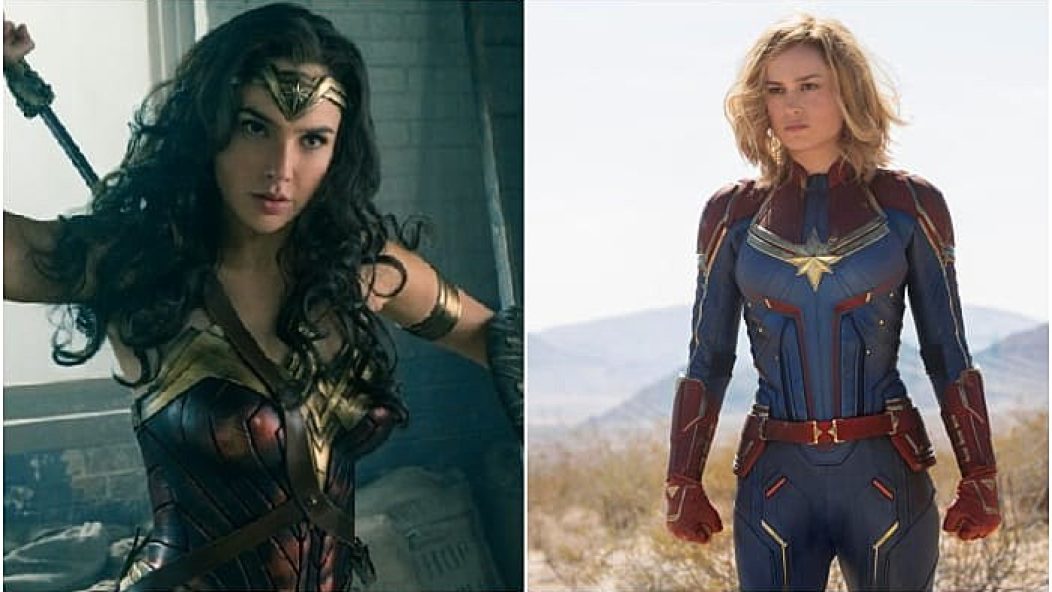 Captain Marvel and Wonder Woman