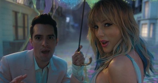 brendon urie taylor swift me video