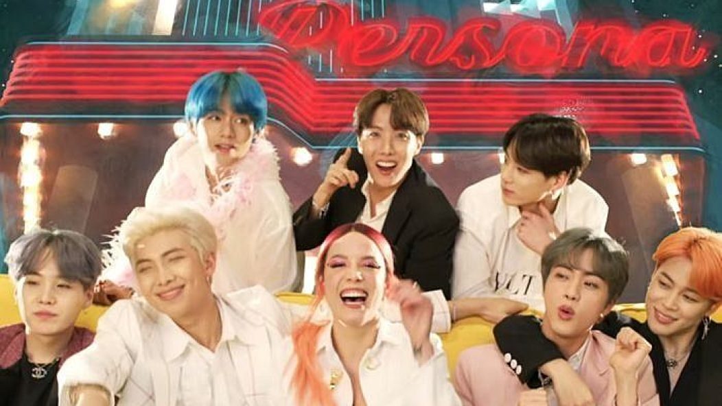 Halsey BTS "Boy With Luv" video