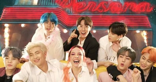 Halsey BTS "Boy With Luv" video