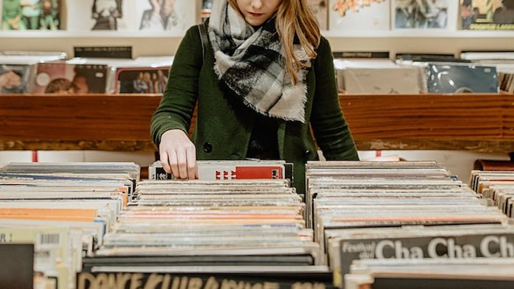 vinyl record store day shopping