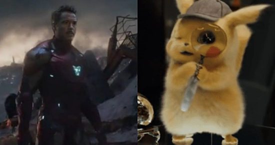 detective pikachu avengers endgame