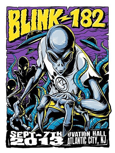 blink-182 ovation hall alien