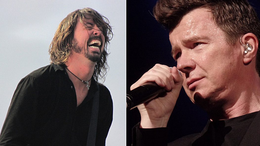 Dave Grohl Rick Astley