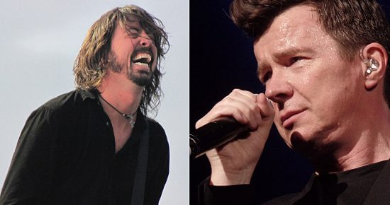 Dave Grohl Rick Astley