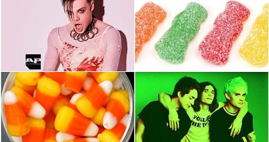 bands as halloween candy