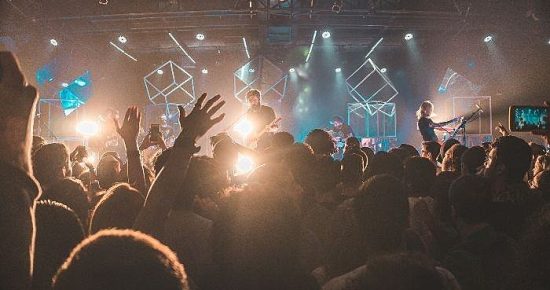 fake band names moshing crowdsurfing