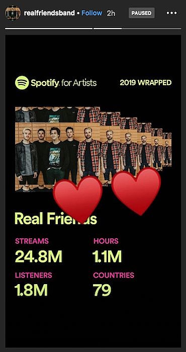 real friends spotify