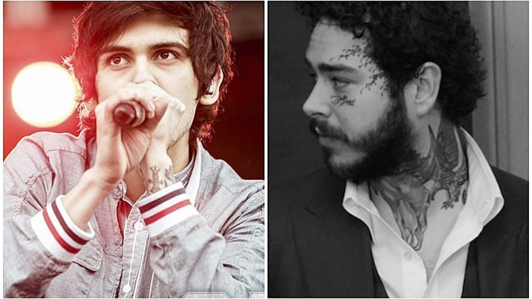 crown the empire post malone throwback photo