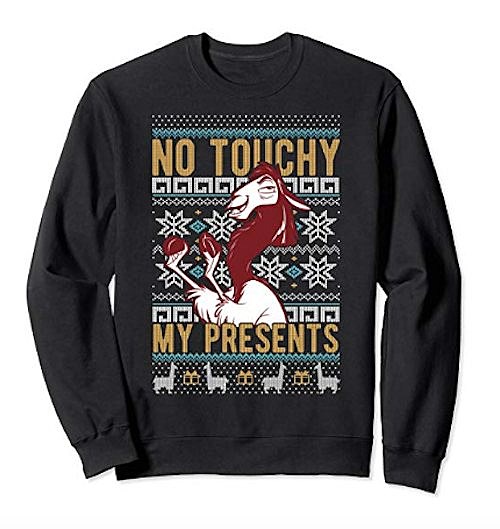 emperors new groove christmas sweaters