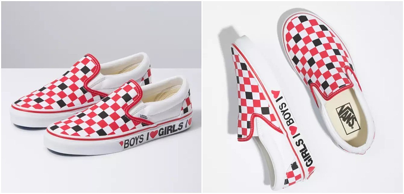 Vans “I Heart” shoes prove love is love with new line