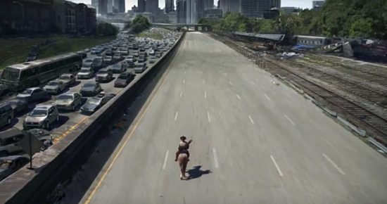 The Walking Dead highway