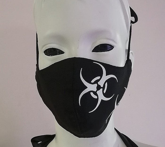biohazard mask