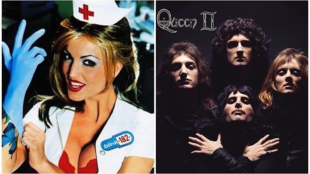 queen ii blink-182 enema of the state classic album covers