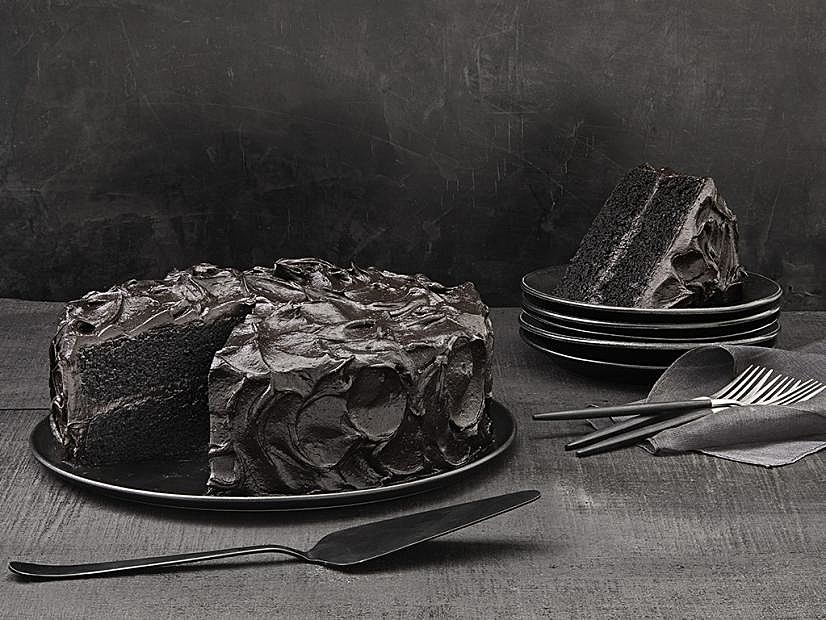 black cake goth baking recipes