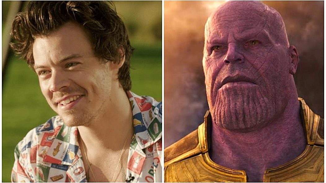 Harry Styles Thanos Marvels Eternals