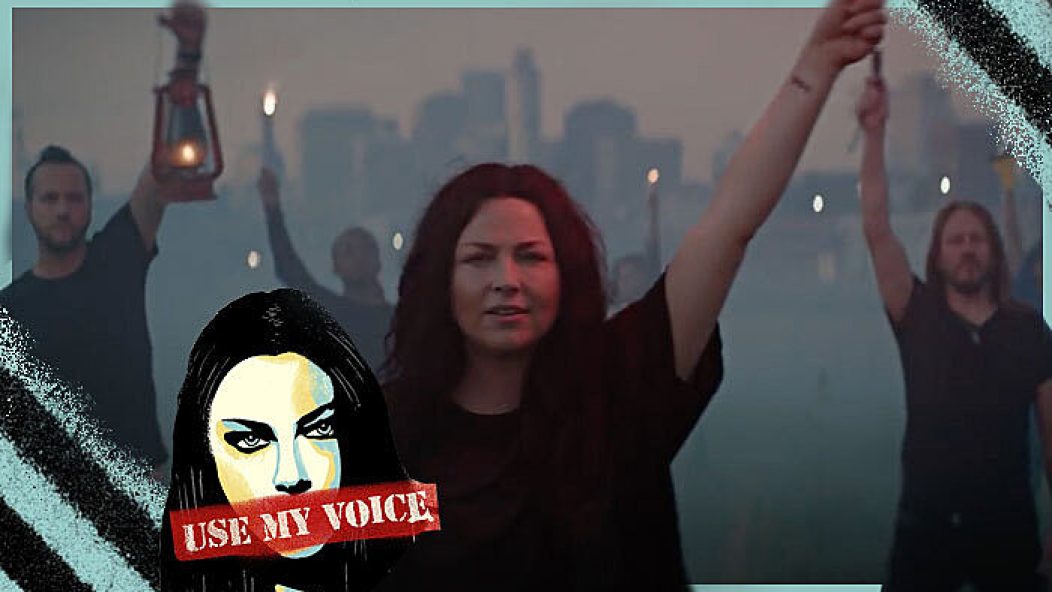 Evanescence Amy Lee Use My Voice HeadCount voter registration