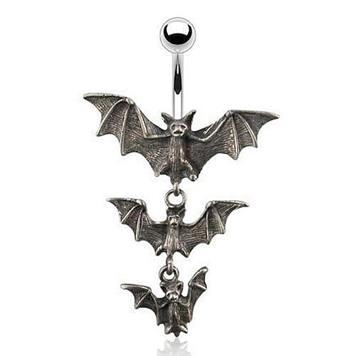 bat ring halloween jewelry