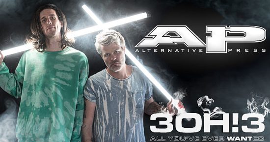 3OH!3 digital magazine cover story 3oh3 lonely machine