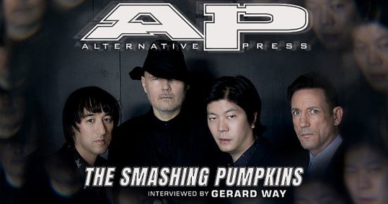 Smashing Pumpkins Gerard Way interview Billy Corgan magazine cover