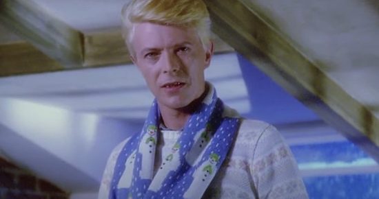 David Bowie The Snowman scarf-min